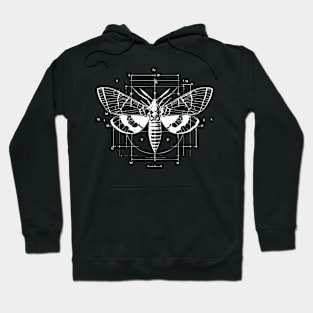 moth design Hoodie